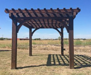 Custom Wood Pergola