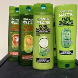 Garnier Fructis Shampoo & Conditioner For $3 Each 