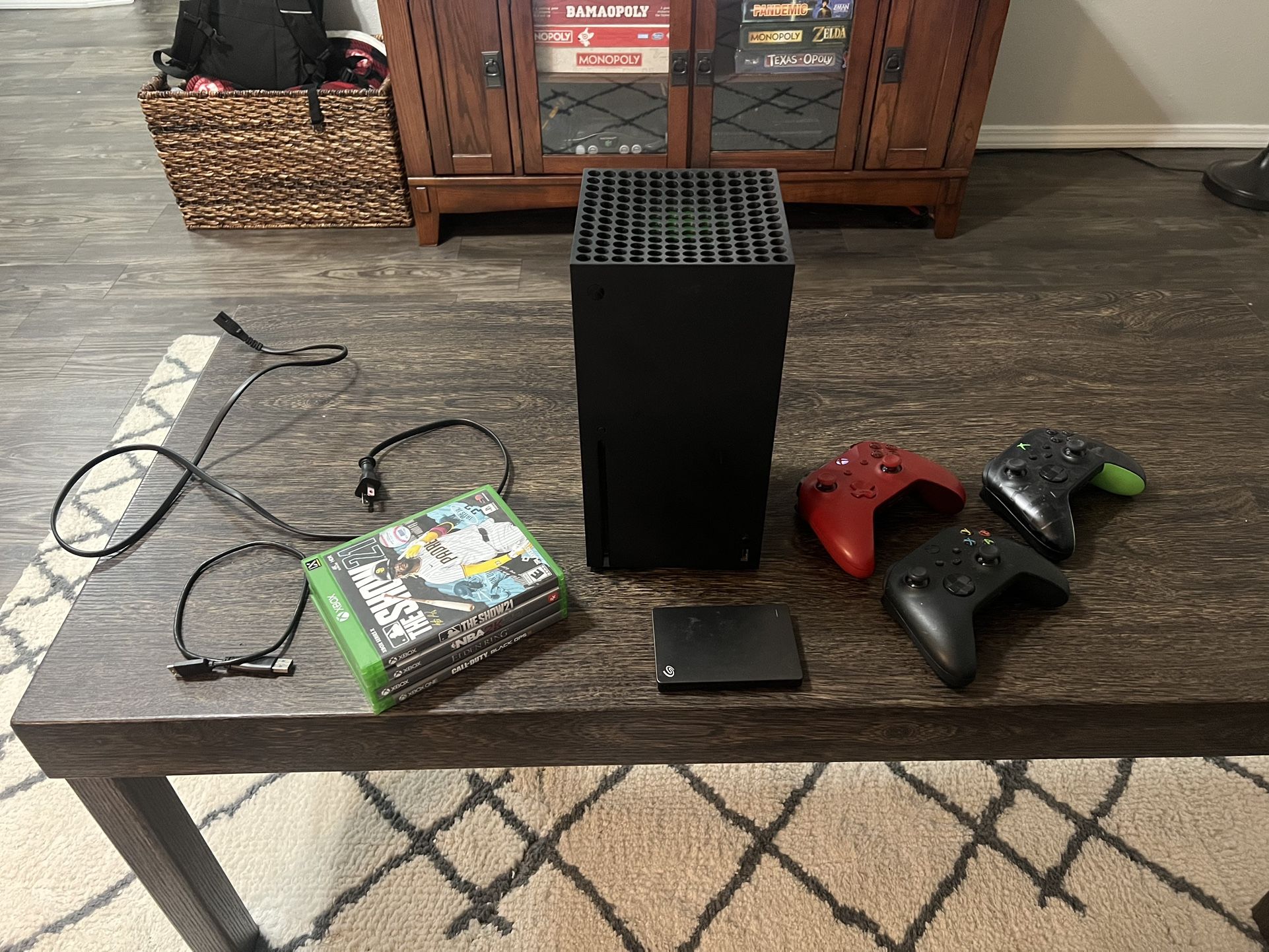 Xbox Series X with 1 TB External Drive