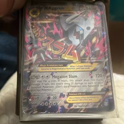 015 POKEMON XY PRIMAL CLASH M Aggron Ex