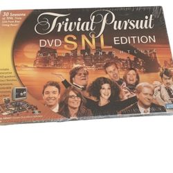 Trivial Pursuit SNL Game New Sealed box