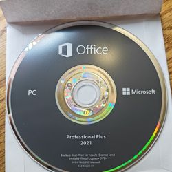Microsoft Office 2021 Professional Plus - Box Pack DVD