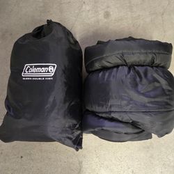 Coleman 3 in 1 sleeping bags