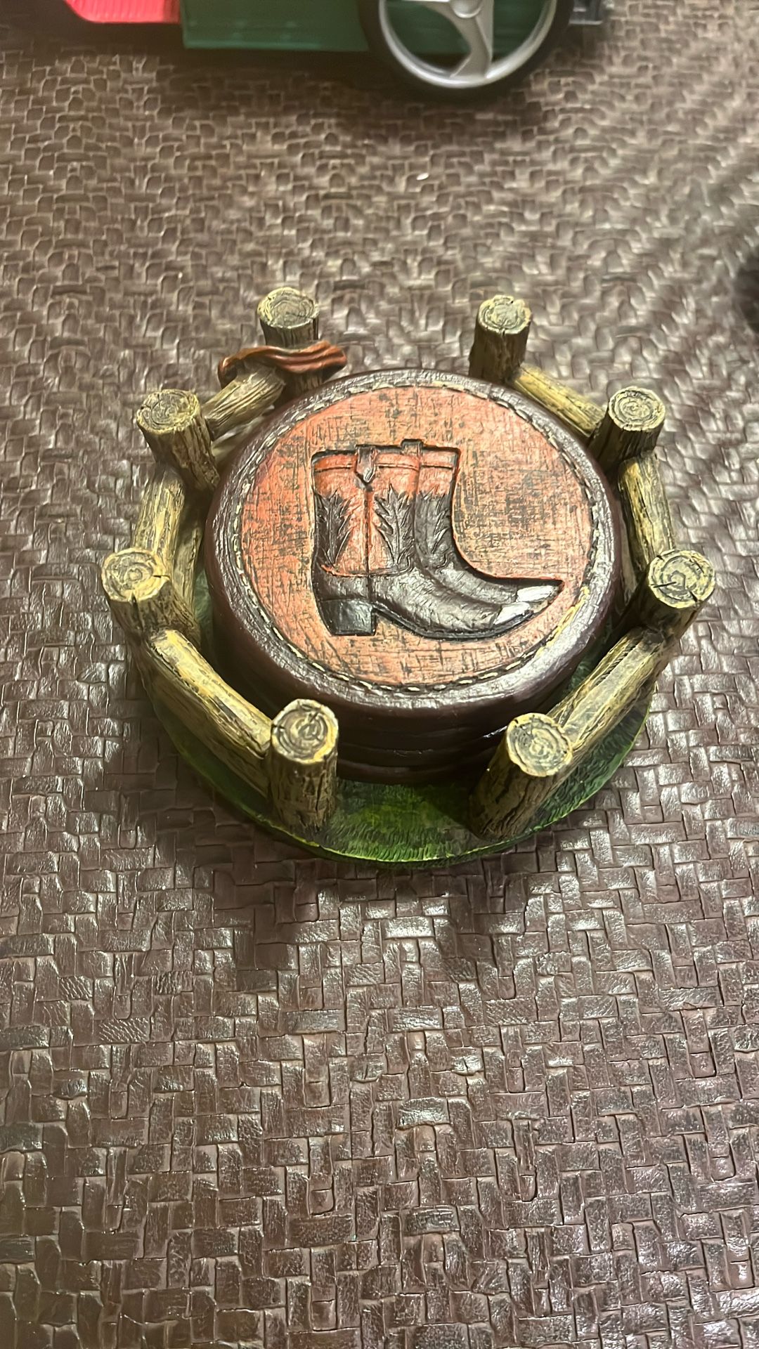 Western Coaster Set 4