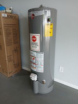 40 gallon water heater,model Rheem