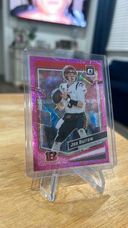 Joe Burrow 2023 Donruss Optic Pink Velocity SP 56/79