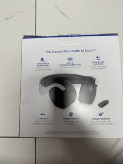 PlayStation Auriculares inalámbricos 3D de 5 pulsos