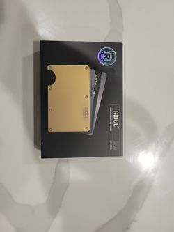 Ridge 24k Gold Wallet