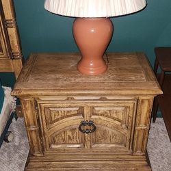 Antique Nightstand   Rustic 