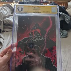 Signed and graded venom (marvel) comic