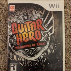 Guitar Hero: Warriors of Rock (Game Only) - Nintendo Wii