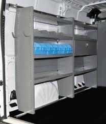 Dinwork cargo van shelves
