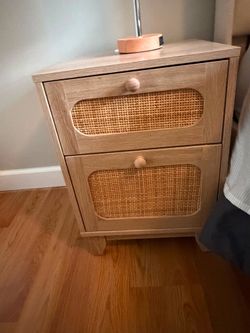 2 Nightstand with charging station