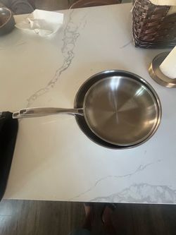 Stainless Steel Frying Pan Set