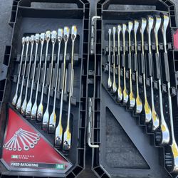 Husky Ratcheting Wrench Set