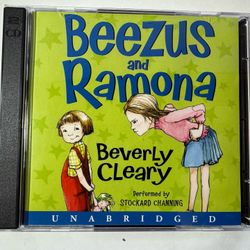 Beezus and Ramona Beverly Cleary (2 CD AUDIOBOOK) Stockard Channing VG