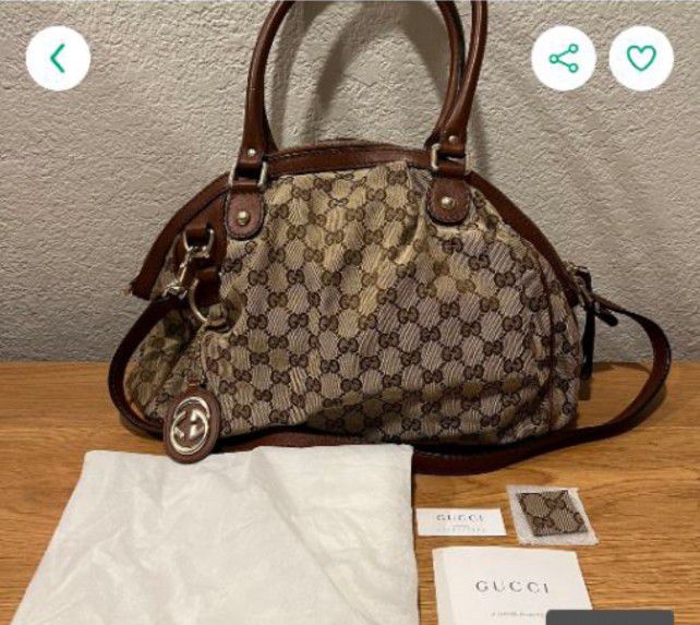 Vintage Gucci Sukey Two Way Bag