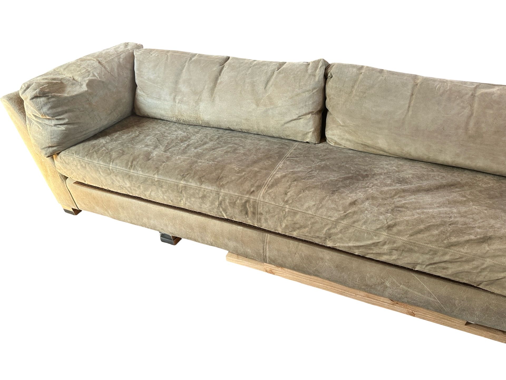 FREE Sofa Leather 10 feet Long Couch