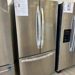 LG Counter-Depth 23 Cu Ft French Door Refrigerator With Ice Maker