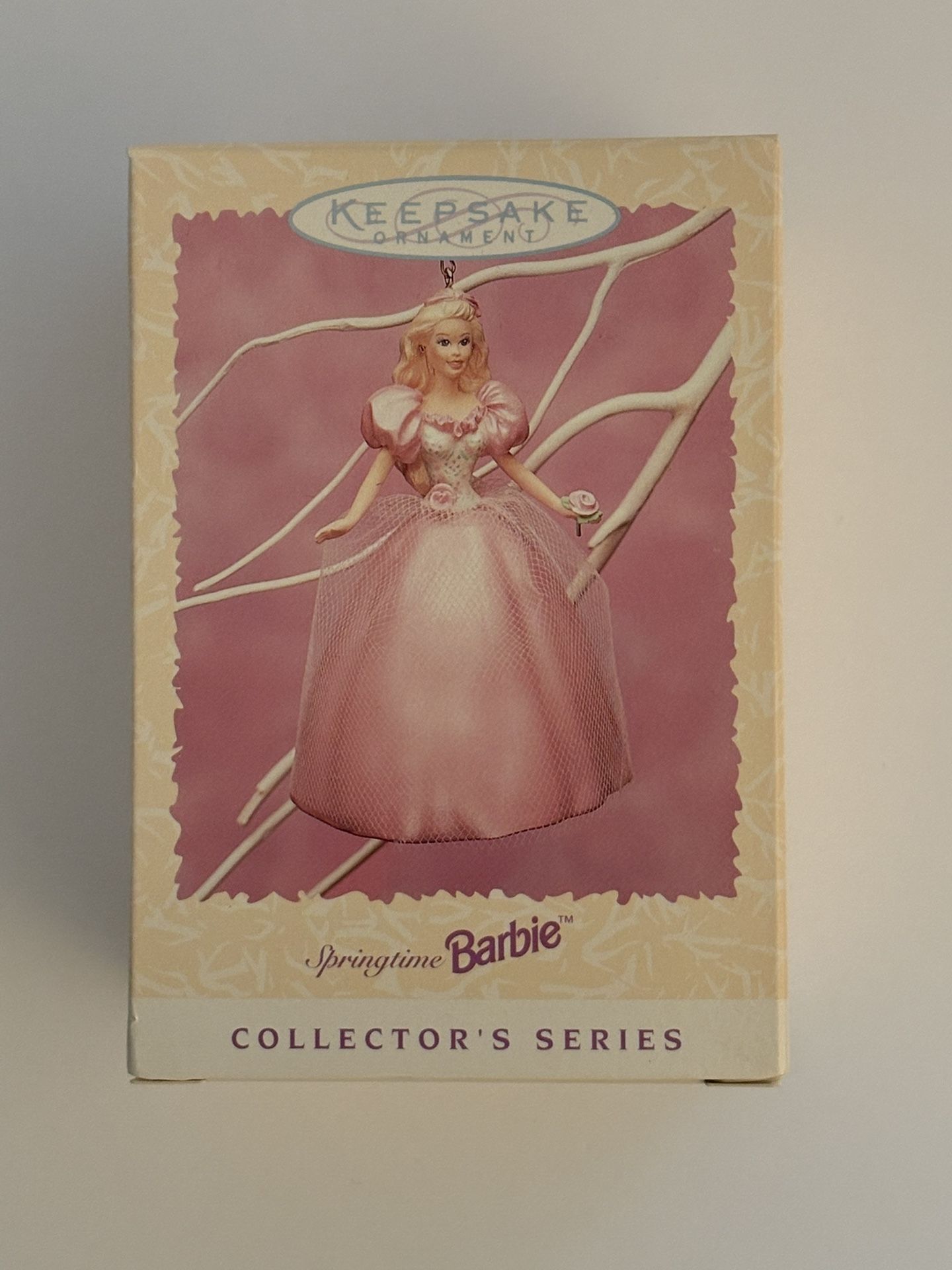 Springtime Barbie ornament