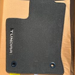 Front Floor Mats TOYOTA TUNDRA 2022-2025