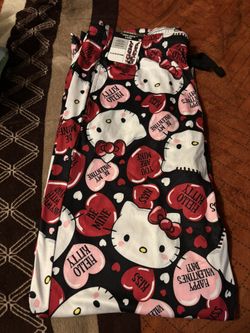 Hello Kitty Men’s Valentines Pajama Pants 