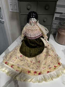 Vintage Porcelain Doll