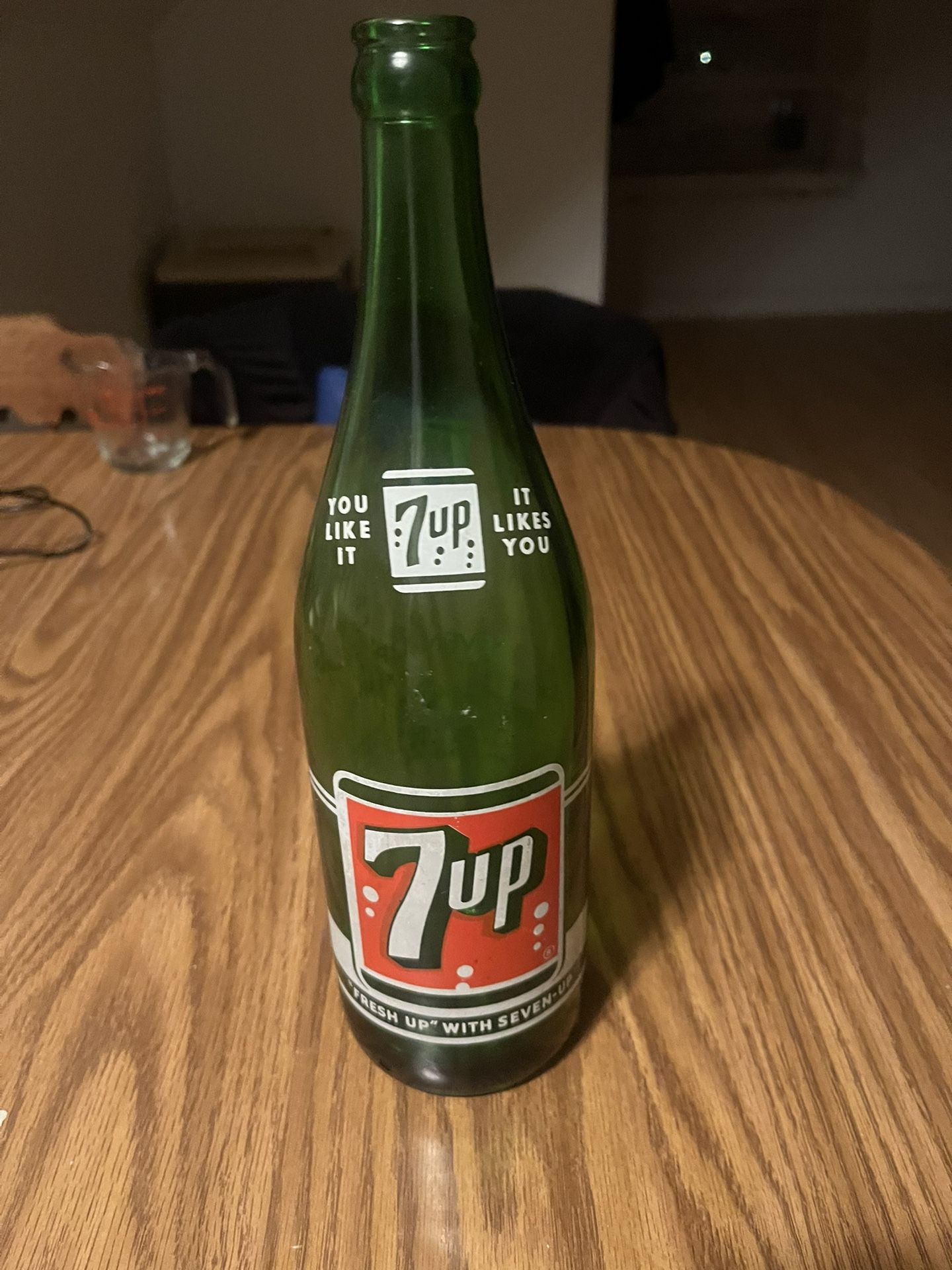 Vintage 1970’s 7Up Bottle