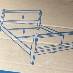 Bran New Queen Size Bed Frame.   Still In Boxes 