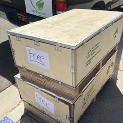 Wood Box Pallets Free 