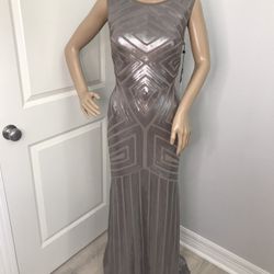 Formal BCBG Sequins Long Dress 