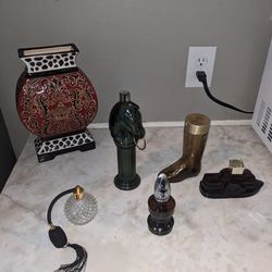 Antique Decorative Bottles And Vase 