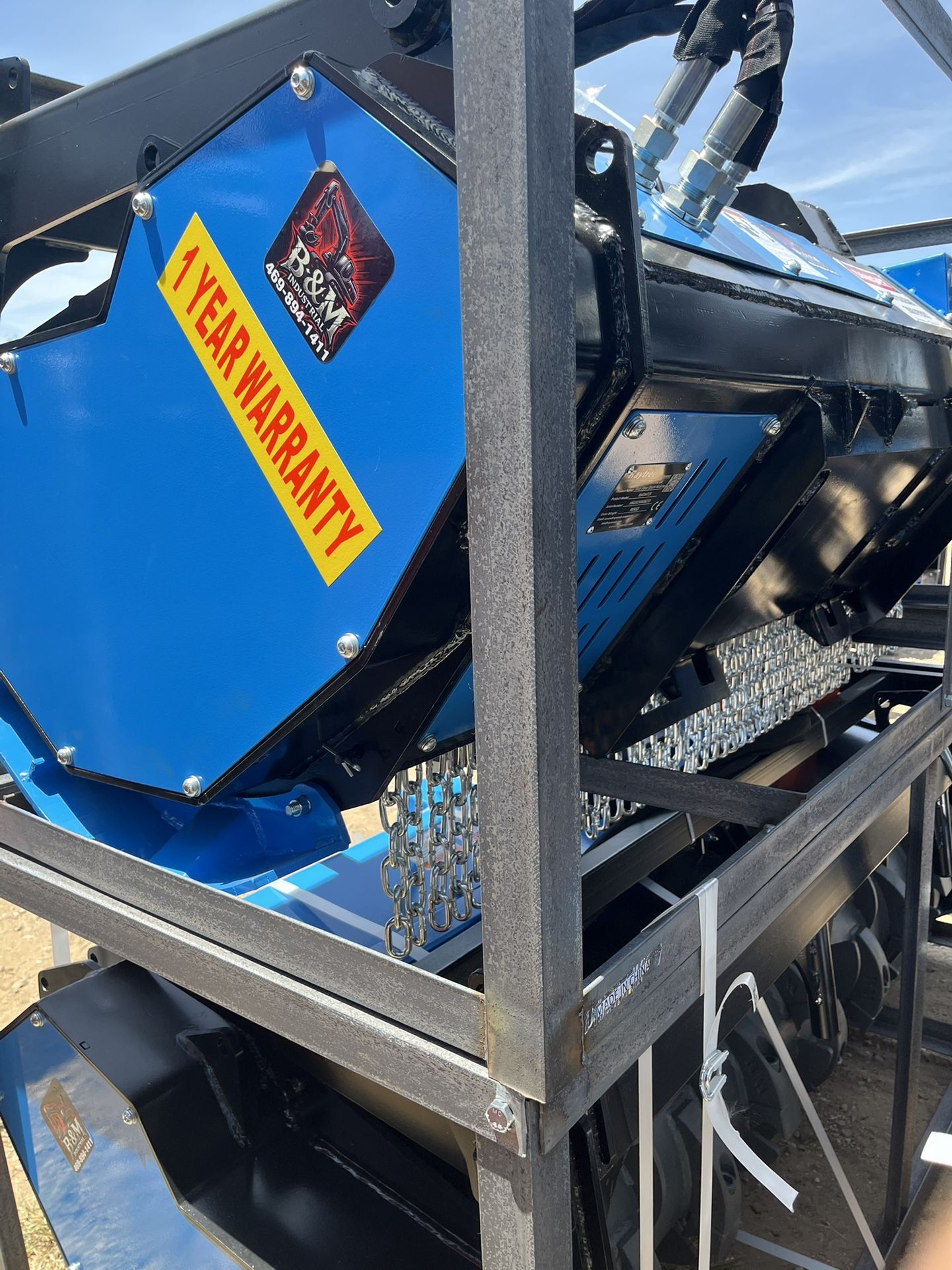 Low Flow Drum Mulcher 50”