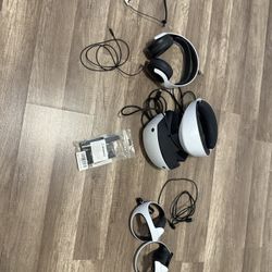 PSVR2 with Sony Pulse 3D Pulse Headset