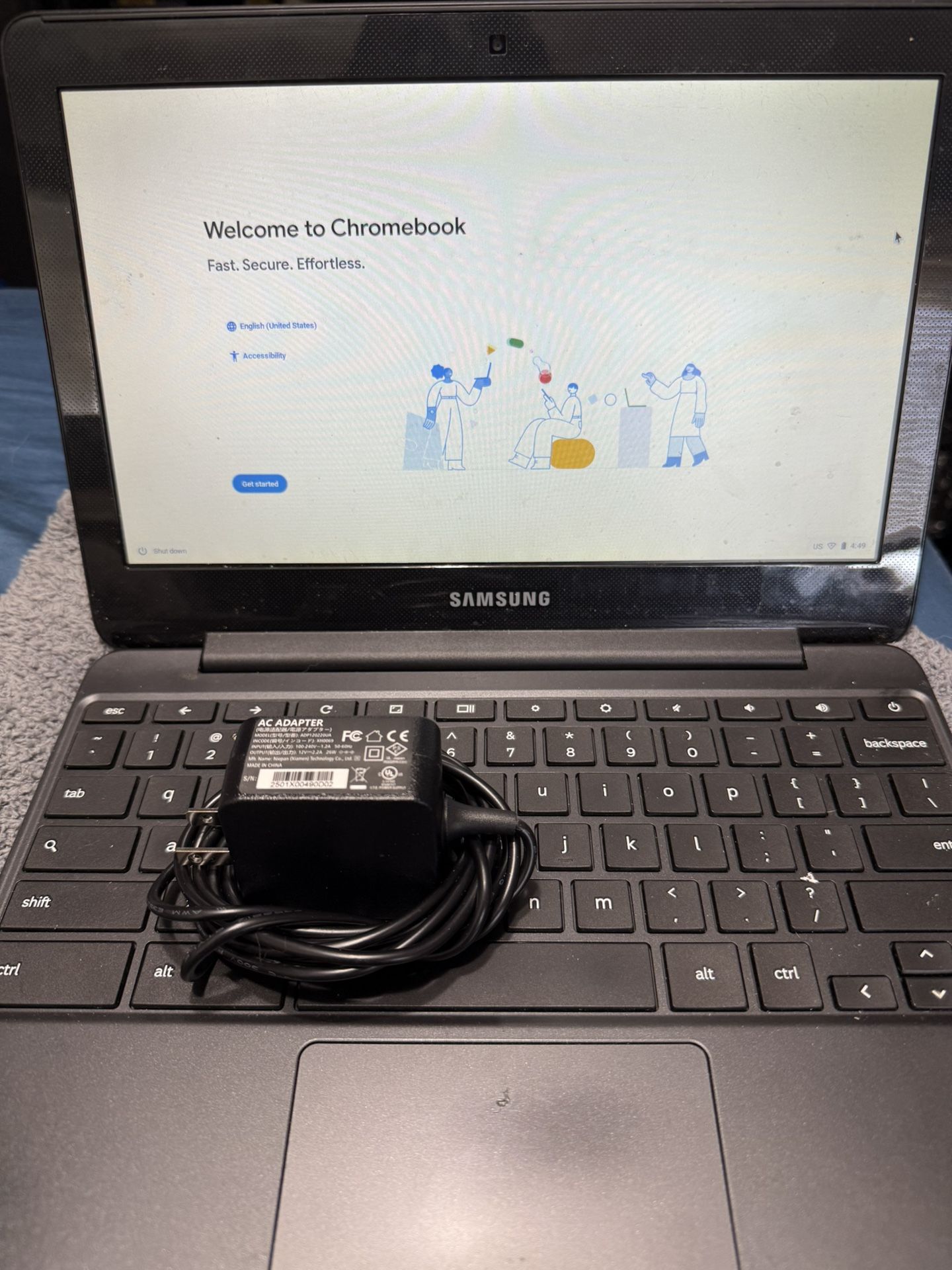 Samsung Chromebook Model XE500C13 Laptop