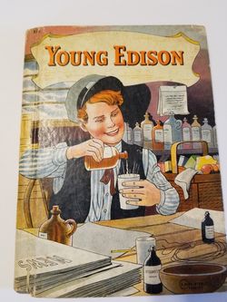 1933 "Young Edison" Rand McNally
