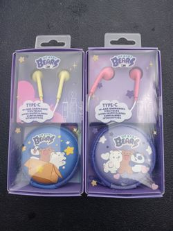 Type c ear phones n carrier