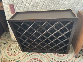 Real Nice, Solid Wood Bottled Wine Holder