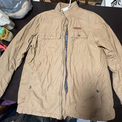 Columbia Men’s Wheeler Jacket - Khaki - Size Large
