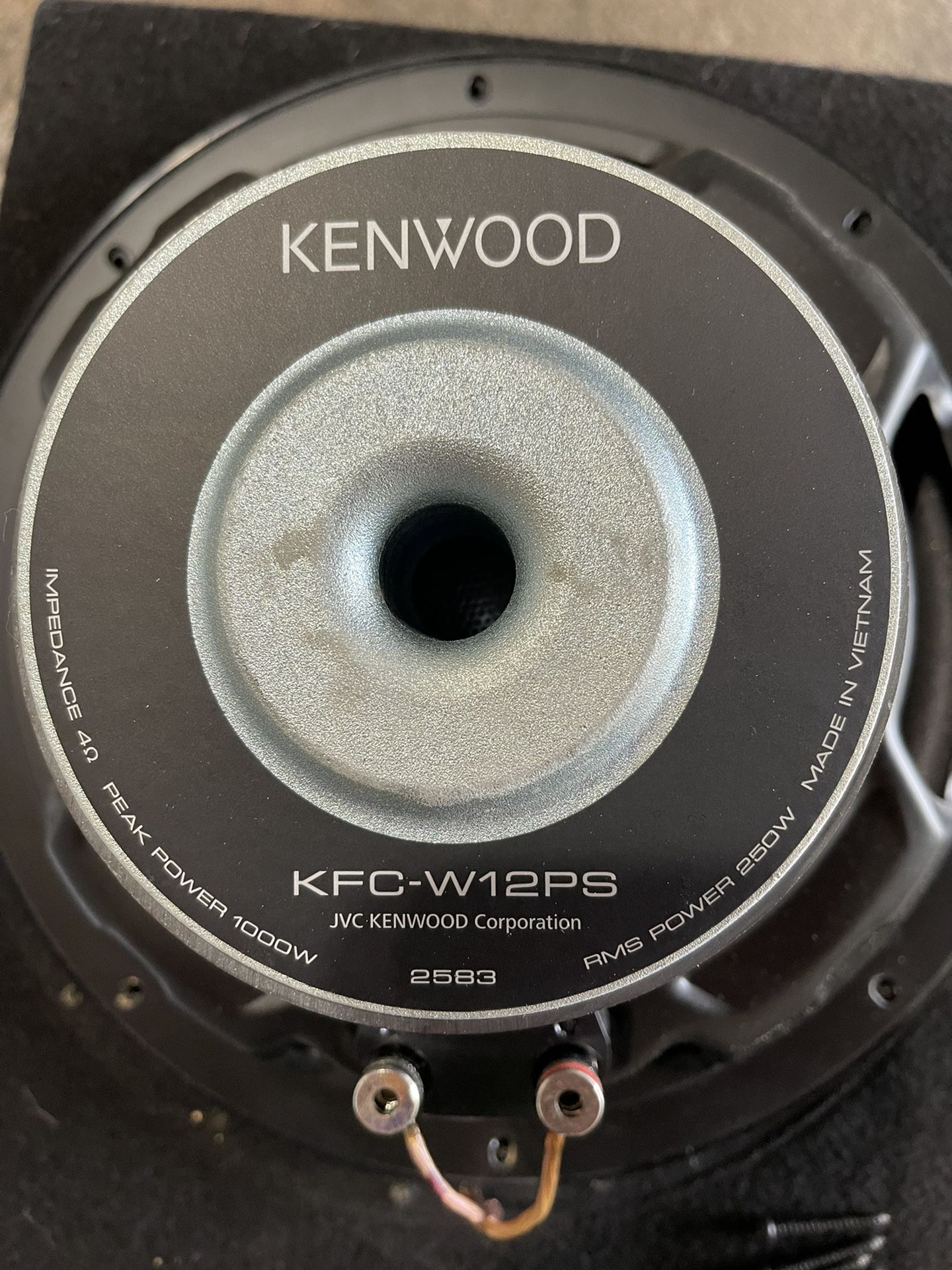 Kenwood 12 Inch Subwoofer for Sale in Federal Way, WA OfferUp