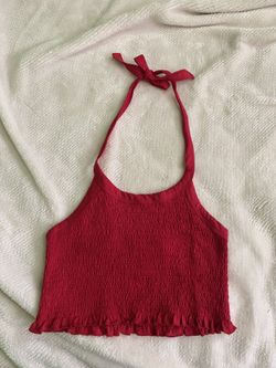 Pacsun Red Halter Top