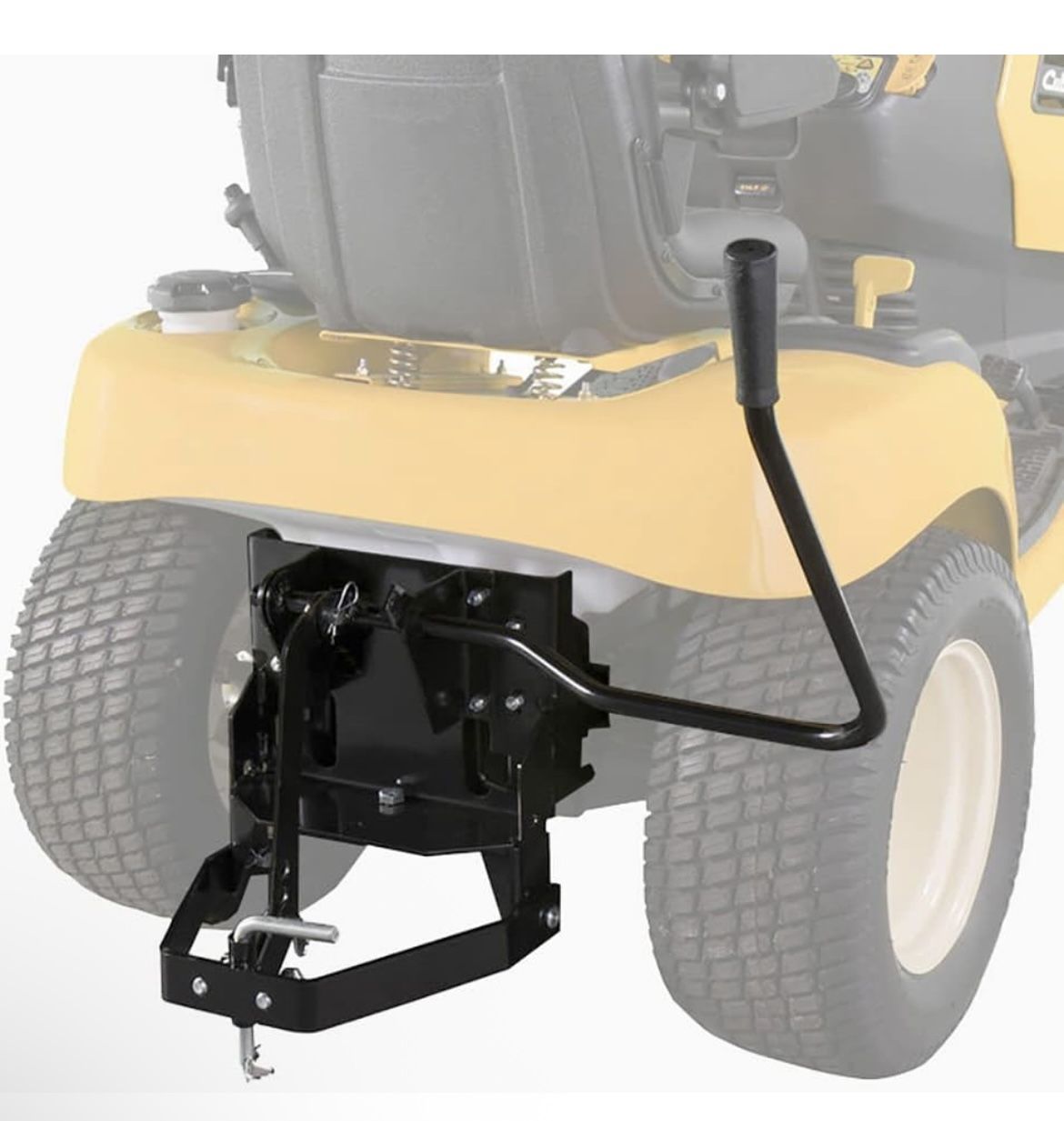 ELITEWILL Garden Tractor Sleeve Hitch Attachment Rear-Mount Fit for Husqvarna 01/ Craftsman T200 and T300 Series/Cub Cadet Riding Lawn Mower