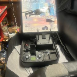 DRONE FPV DOU CAMERA RACING DRONE WITH FLIGHT IMMERSIVE GOOGLES