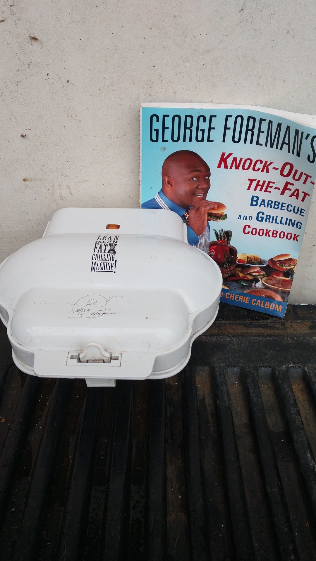 George forman grill with George forman cook book