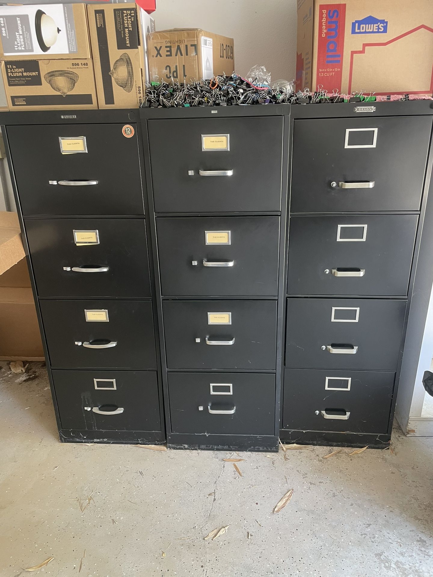 Metal File Cabinets