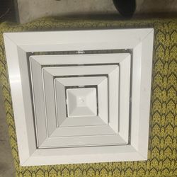 12”x12” Aluminum Stepdown Diffuser