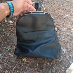 LD Leather Small Backpack 