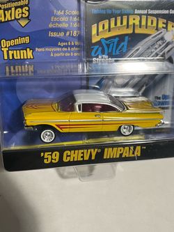 Revell Lowrider ‘59 Chevy Impala diecast car. Issue #187