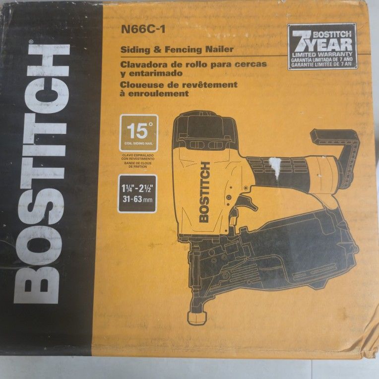 Bostitch 3-1/2-in 15-Degree Pneumatic Roundhead Framing Nailer #4895
