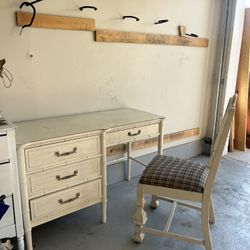 Vintage Desk and Chair